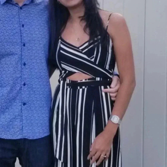 Stripped Jumpsuit - Picture 4 of 5